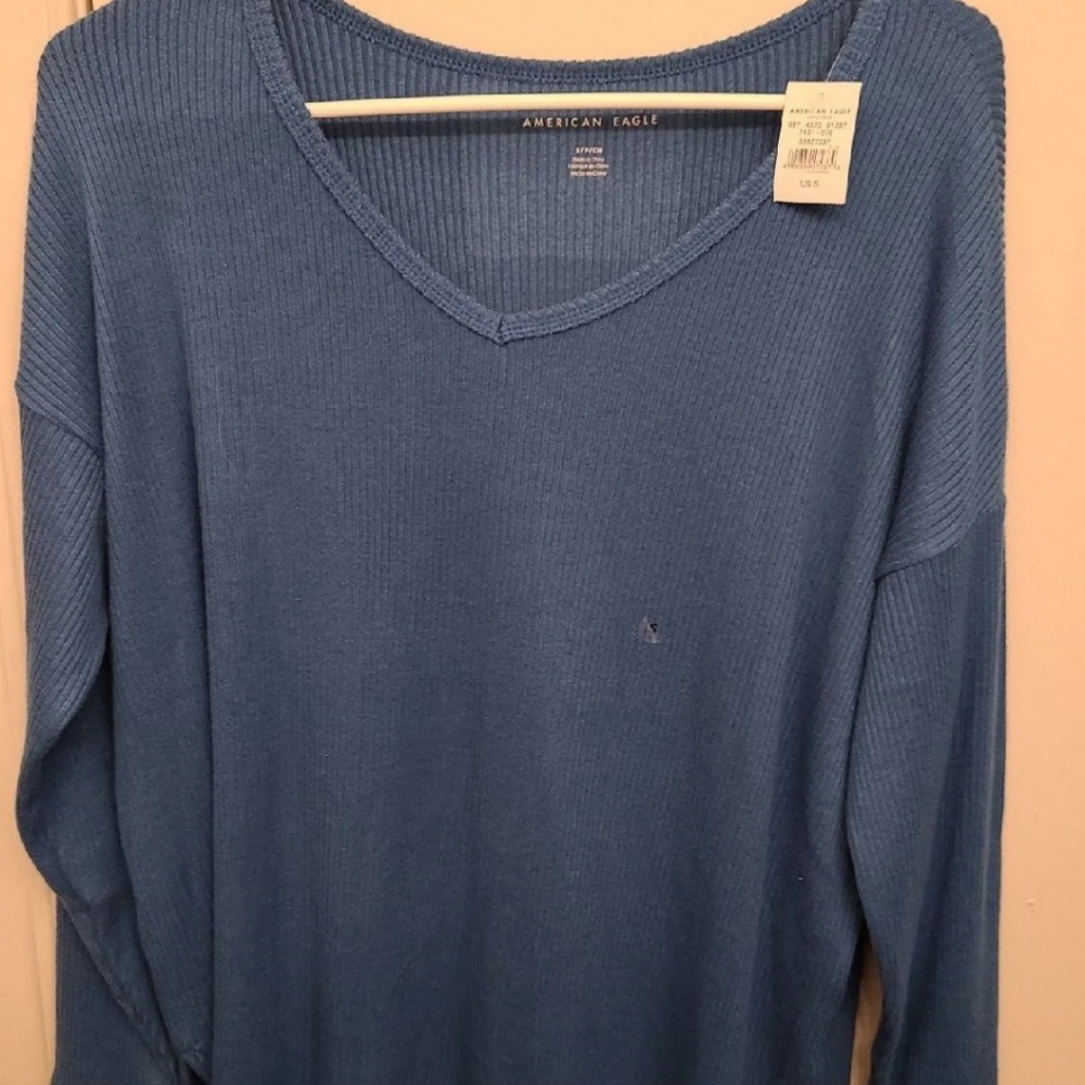 American eagle ribbed sweater